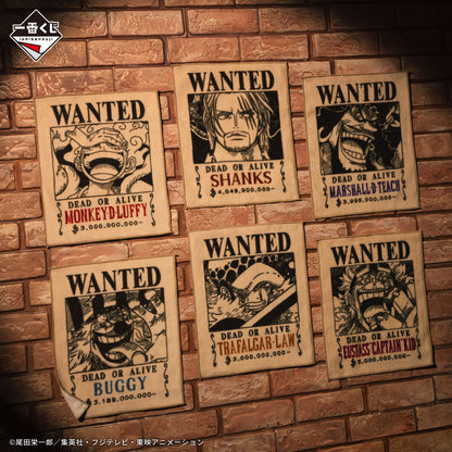 Wanted Poster Hand Towel premio F Ichiban Kuji One Piece