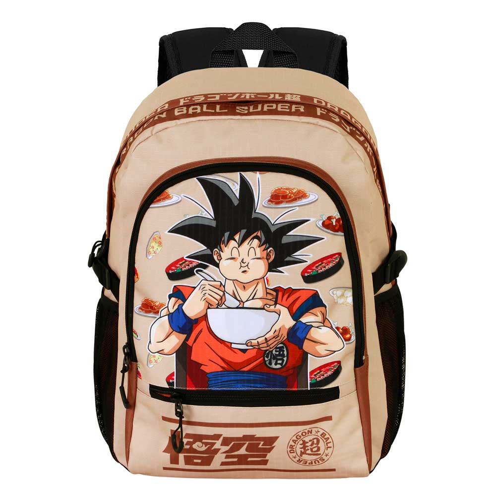 Dragon Ball (Bola de Dragón) Goku Foodie-Mochila Fight FAN 2.2, Marrón