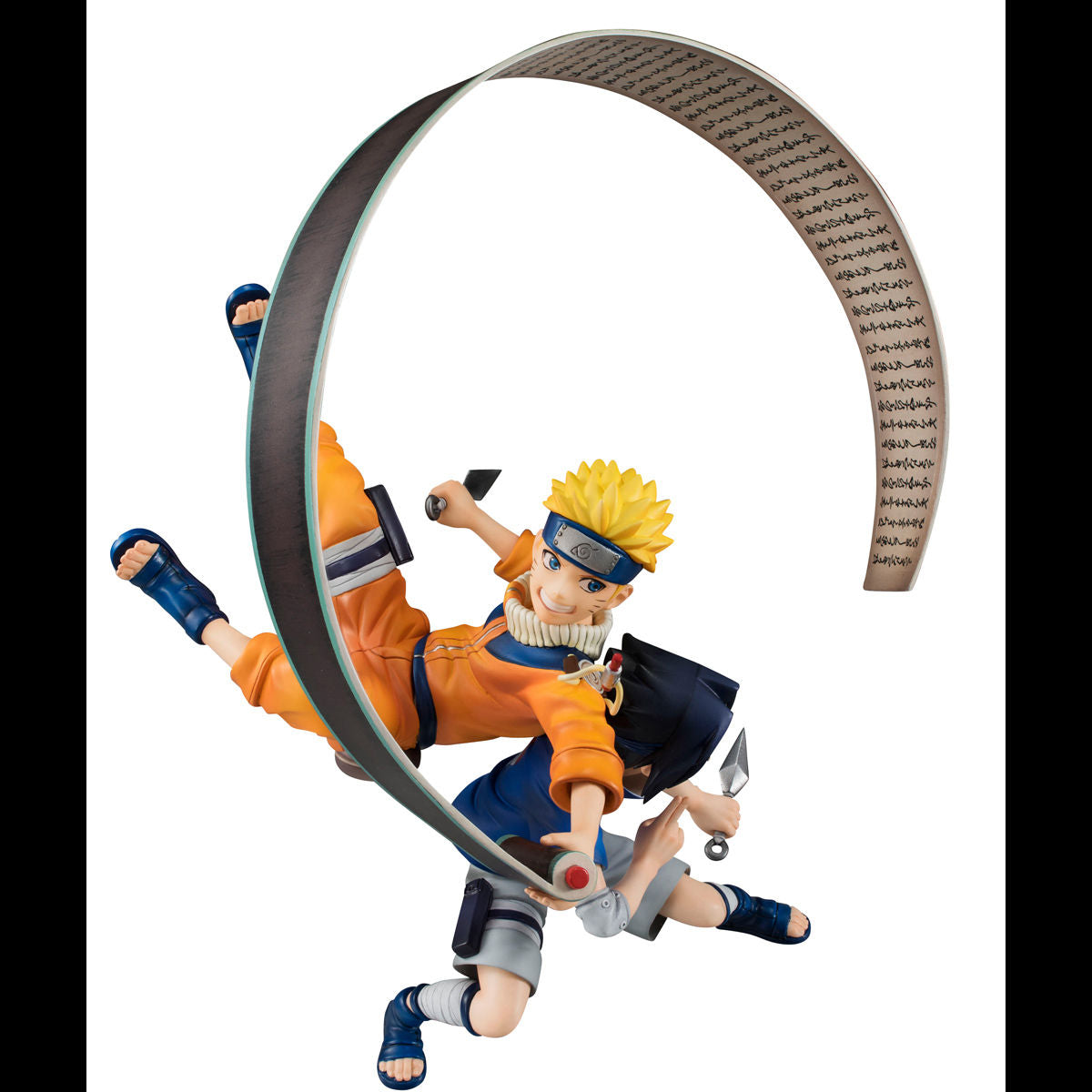 Uzumaki Naruto and Uchiha Sasuke GEM Naruto Shippuden Megahouse