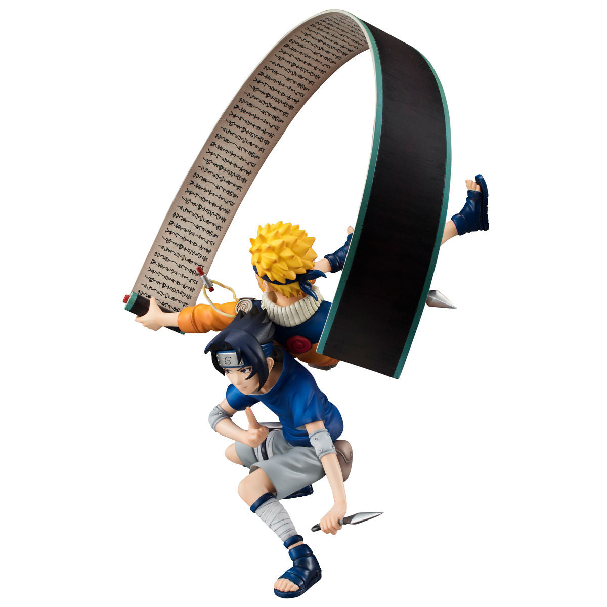 Uzumaki Naruto and Uchiha Sasuke GEM Naruto Shippuden Megahouse