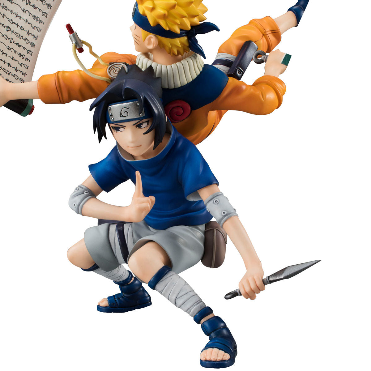 Uzumaki Naruto and Uchiha Sasuke GEM Naruto Shippuden Megahouse