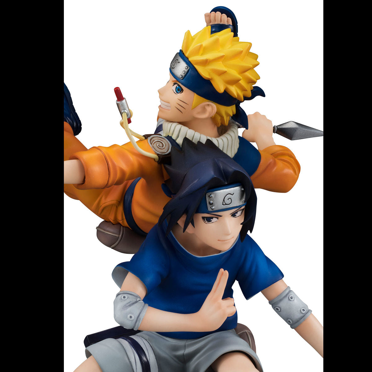 Uzumaki Naruto and Uchiha Sasuke GEM Naruto Shippuden Megahouse