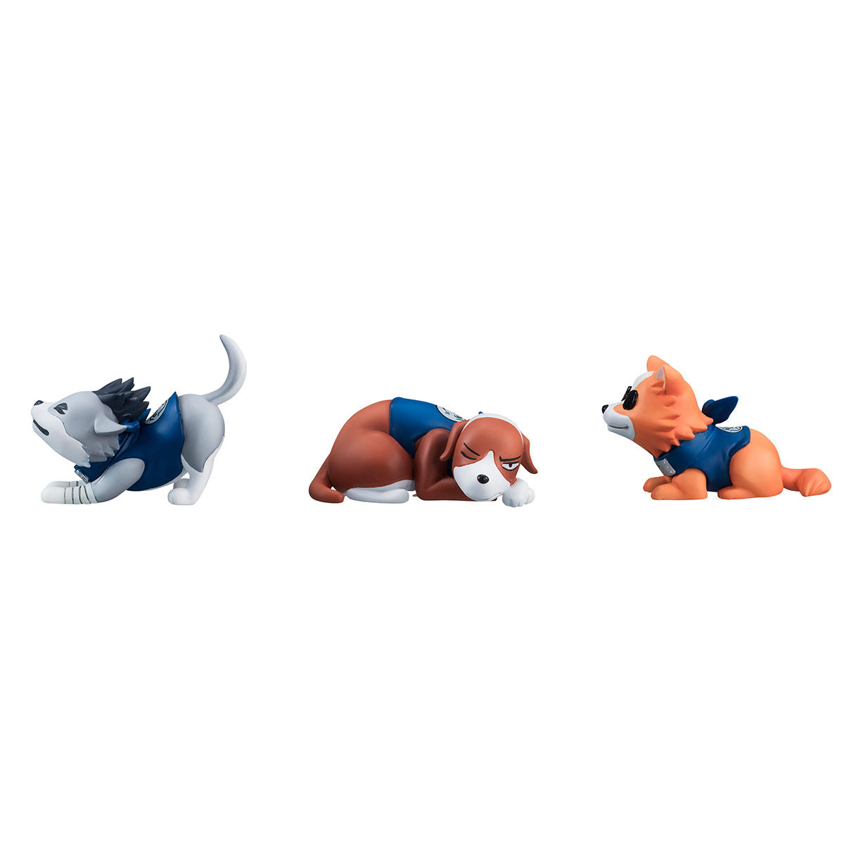 Hatake Kakashi and Ninja Dog Set GEM Gaiden! Naruto Shippuden Megahouse