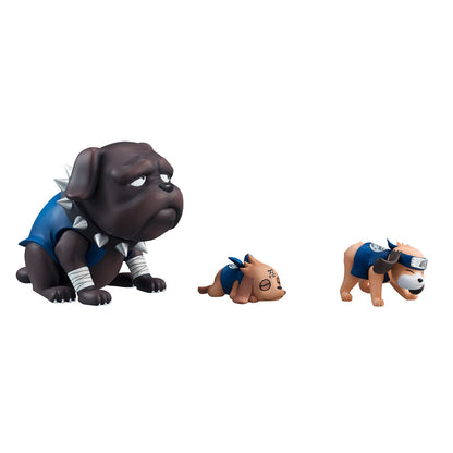 Hatake Kakashi and Ninja Dog Set GEM Gaiden! Naruto Shippuden Megahouse