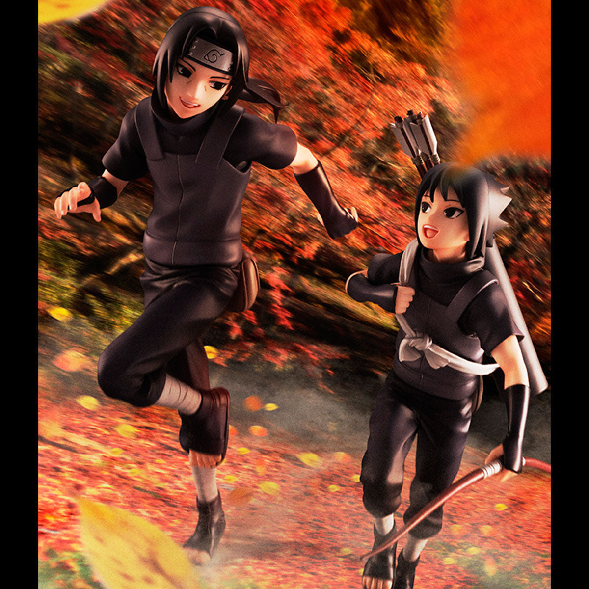 Uchiha Itachi & Sasuke GEM Naruto Shippuden Megahouse