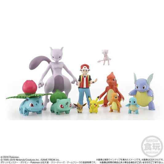 Pokémon Scale World Kanto Region (6 types) Bandai