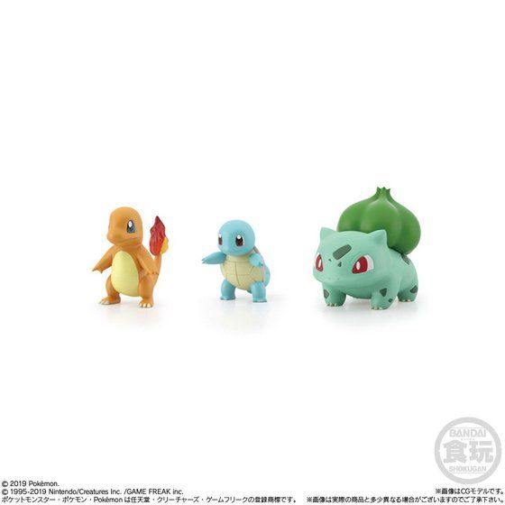 Pokémon Scale World Kanto Region (6 types) Bandai