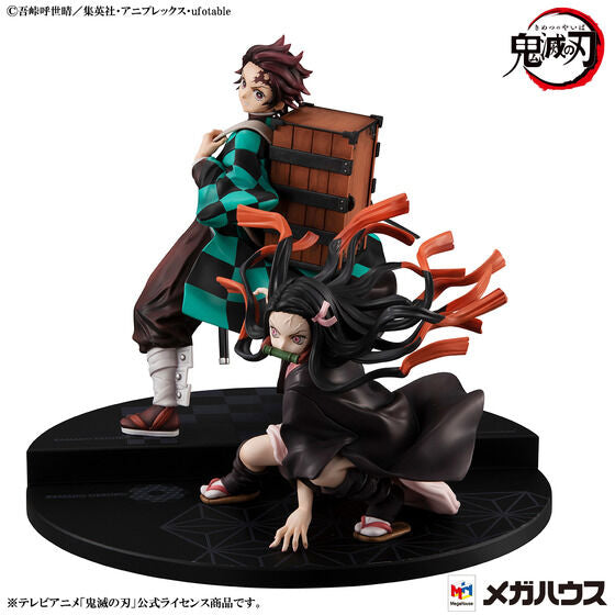 Tanjiro & Nezuko  - Precious G.E.M. - Kamado Kyoudai Set G.E.M Kimetsu no Yaiba