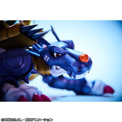 Metal Garurumon & Ishida Yamato Precious GEM Digimon Megahouse