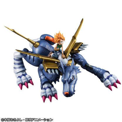 Metal Garurumon & Ishida Yamato Precious GEM Digimon Megahouse