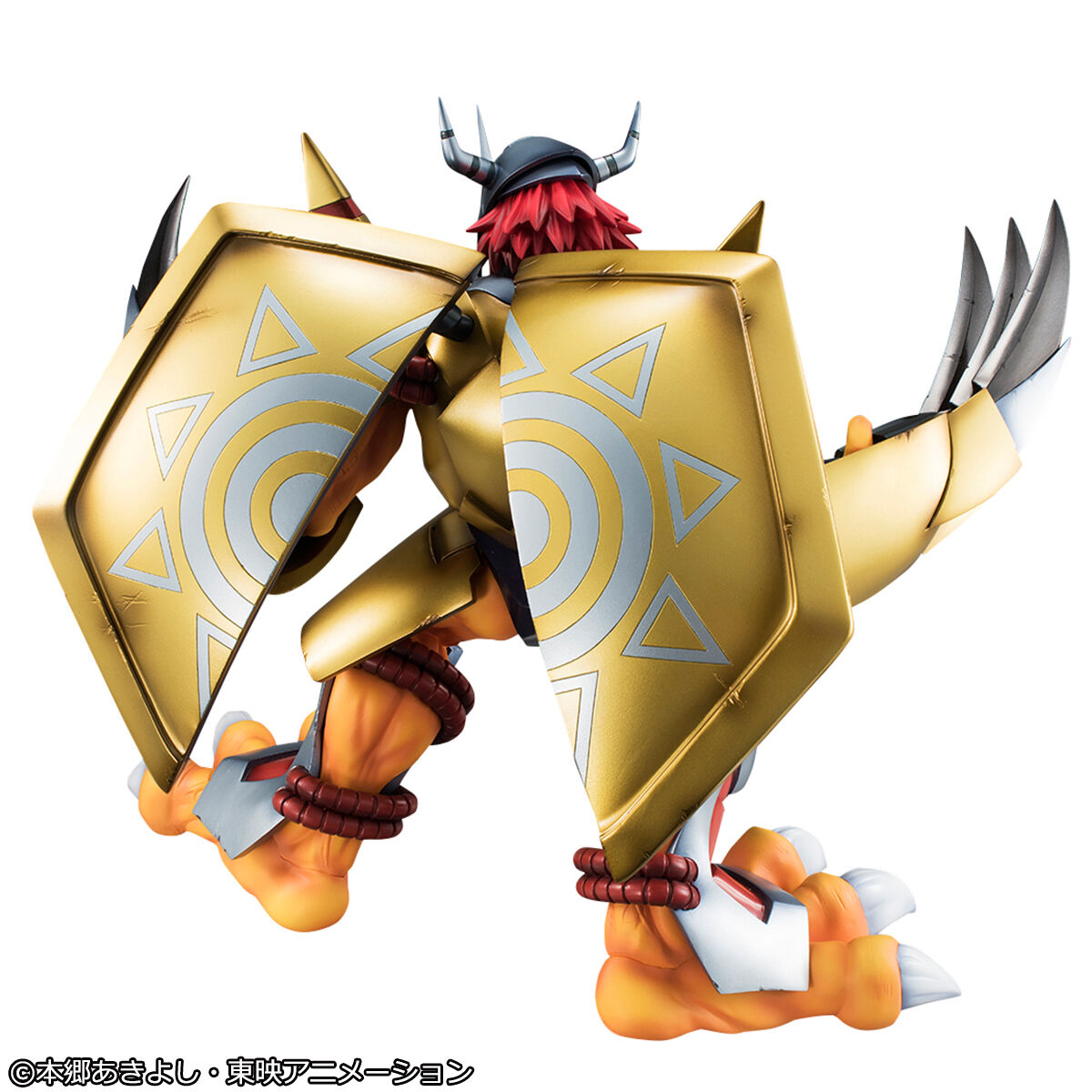 Wargreymon & Taichi Yagami Precious GEM Digimon Megahouse