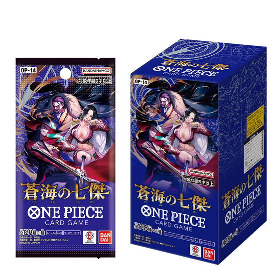 One Piece Card Game Booster Pack: The Seven Heroes of the Blue Sea OP-14 (BOX) (Japan Ver.)
