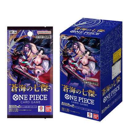 One Piece Card Game Booster Pack: The Seven Heroes of the Blue Sea OP-14 (BOX) (Japan Ver.)
