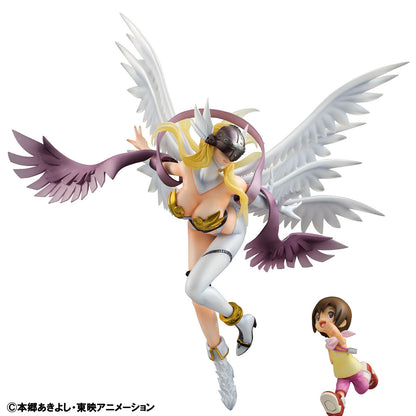 Angewomon & Hikari Yagami GEM Digimon Megahouse