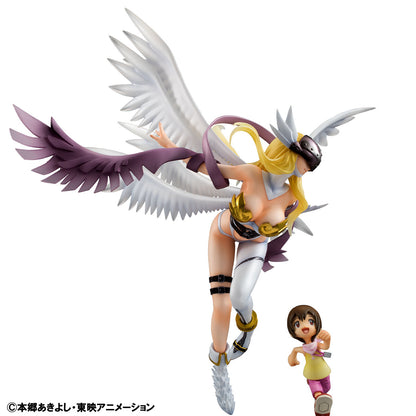 Angewomon & Hikari Yagami GEM Digimon Megahouse