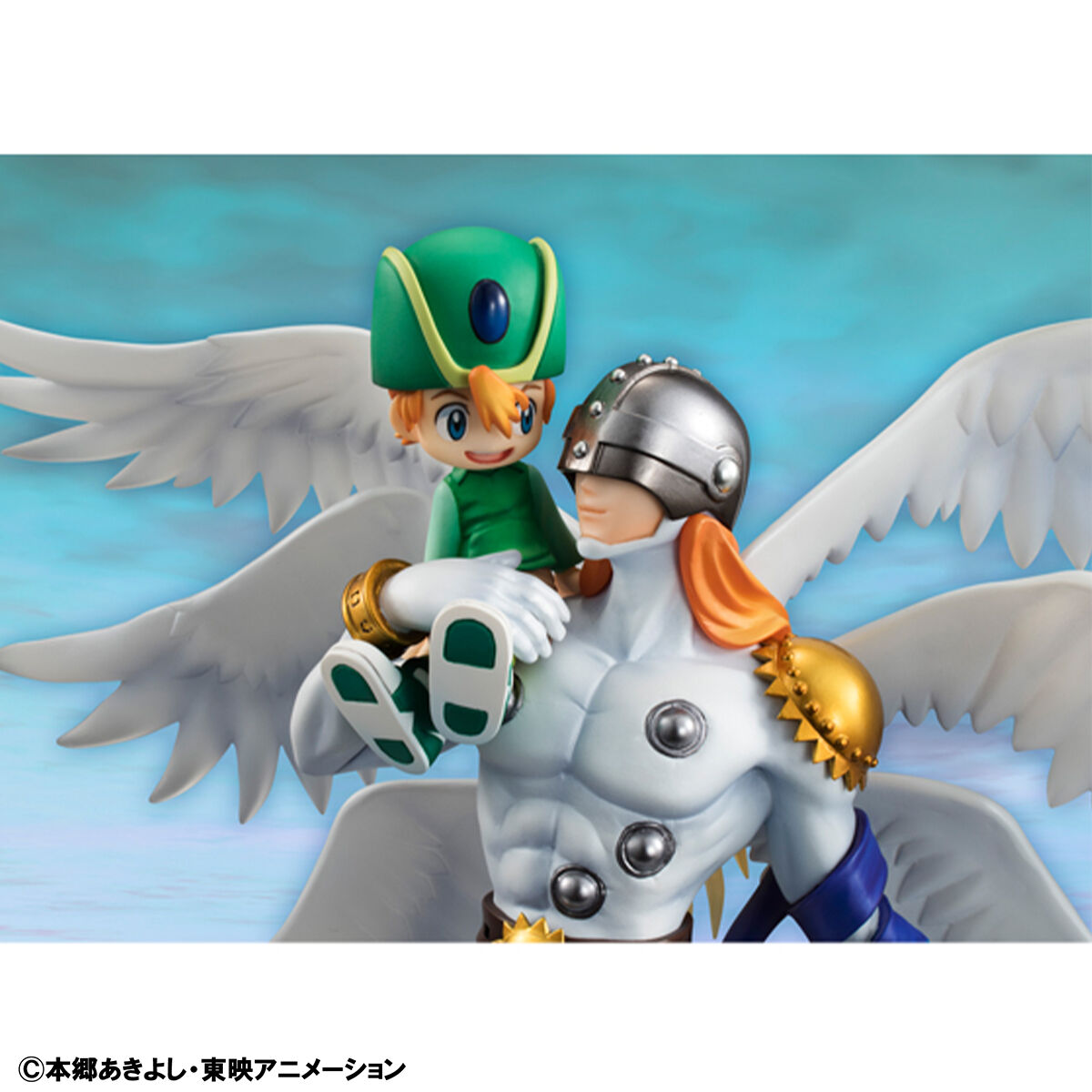 Angemon & Takeru Takaishi GEM Digimon Megahouse