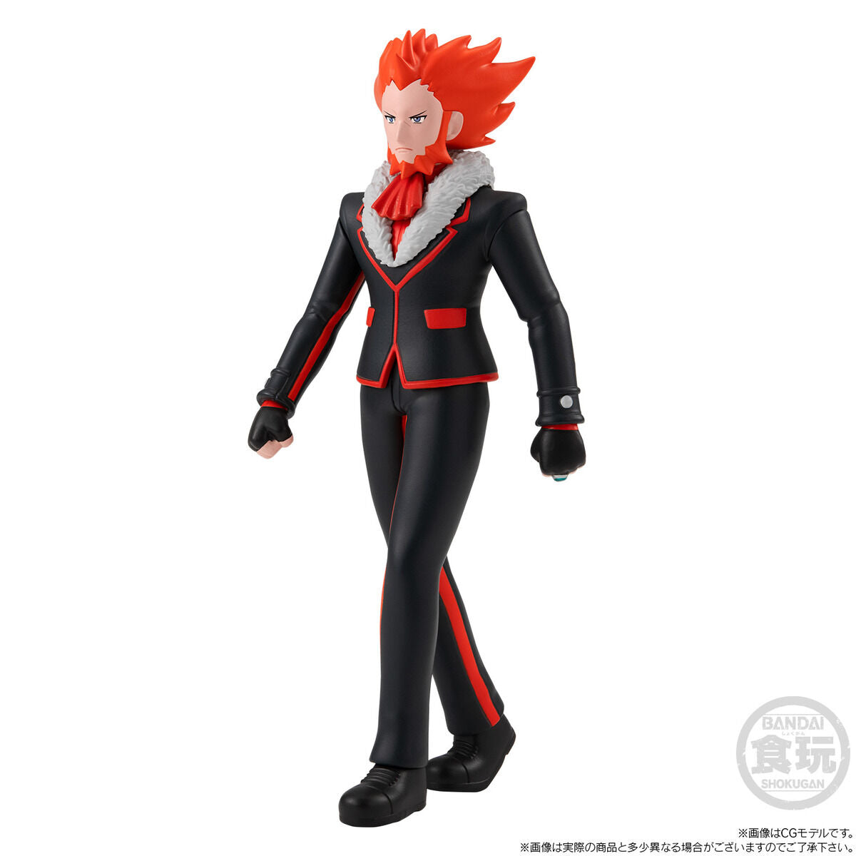 Lysandre & Pyroar Set Kalos Region Pokémon Scale World (2 types) Bandai