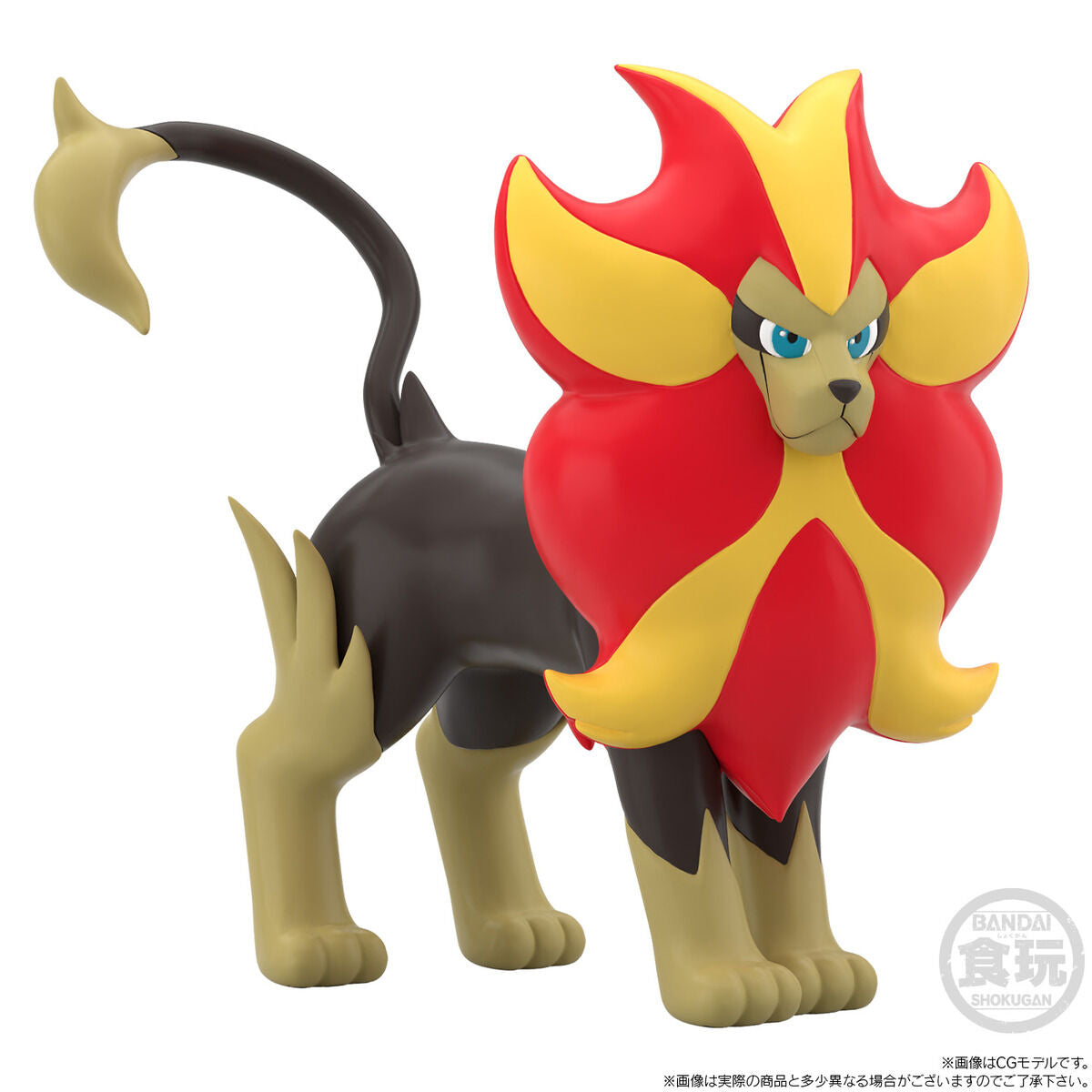 Lysandre & Pyroar Set Kalos Region Pokémon Scale World (2 types) Bandai