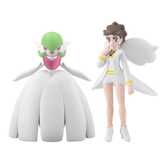 Diantha & Mega Gardevoir Set Kalos Region Pokémon Scale World (2 types) Bandai