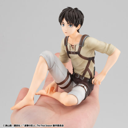 Eren Jägers handflächengroßes G.E.M Megahaus Attack on Titan