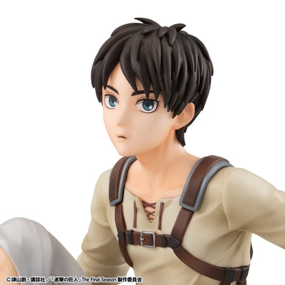 Eren Jägers handflächengroßes G.E.M Megahaus Attack on Titan
