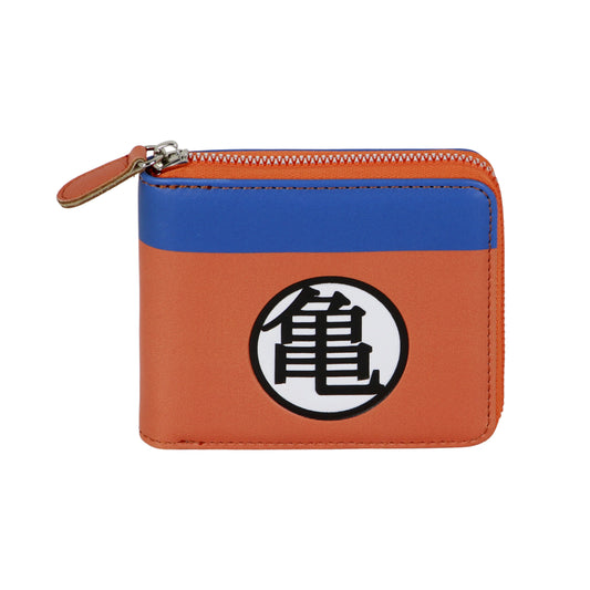 Dragon Ball (Bola de Dragón) Symbol-Wallet Man Zip, Multicolor