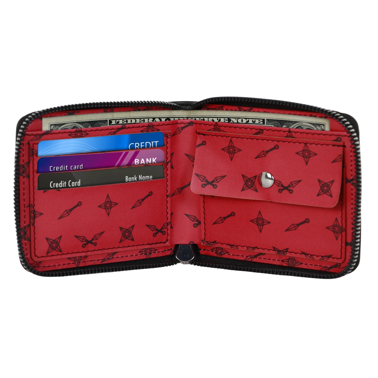 Naruto Clouds-Reise-Rucksack Mercury Groß, Schwarz
