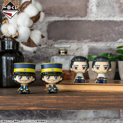 Sugimoto and Ogata Chokonokko Figure Premio H MASTERLISE Ichiban Kuji Golden Kamuy