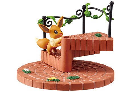 Connect them together for a cute look! Pokémon Staircase Re-Ment (Open, Perfect Condition)