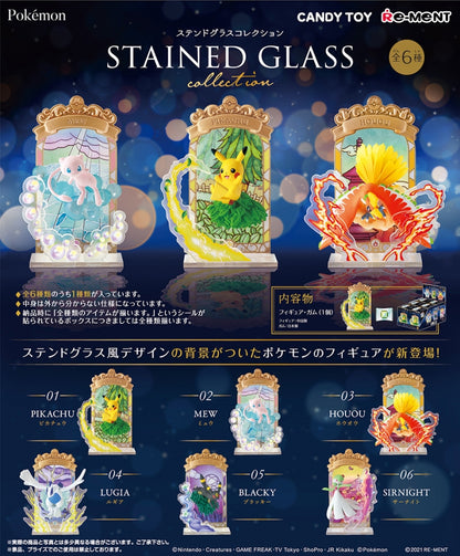 STAINED GLASS Collection Pokemon Re-Ment (Open, Perfect Condition)