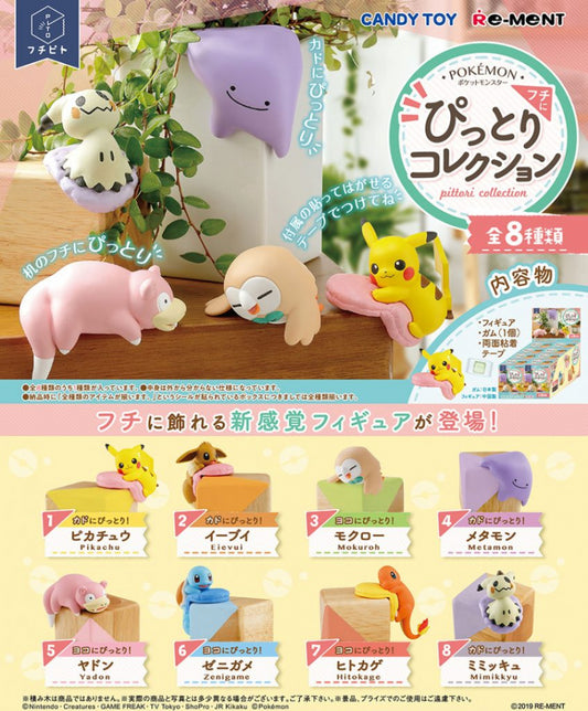 Pokémon FuchiPito: A Collection of Items that Stick to the Edge Pokemon Re-Ment (Open, Perfect Condition)