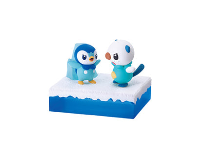 Cool Piplup Collection Pokemon Re-Ment (Open, Perfect Condition)
