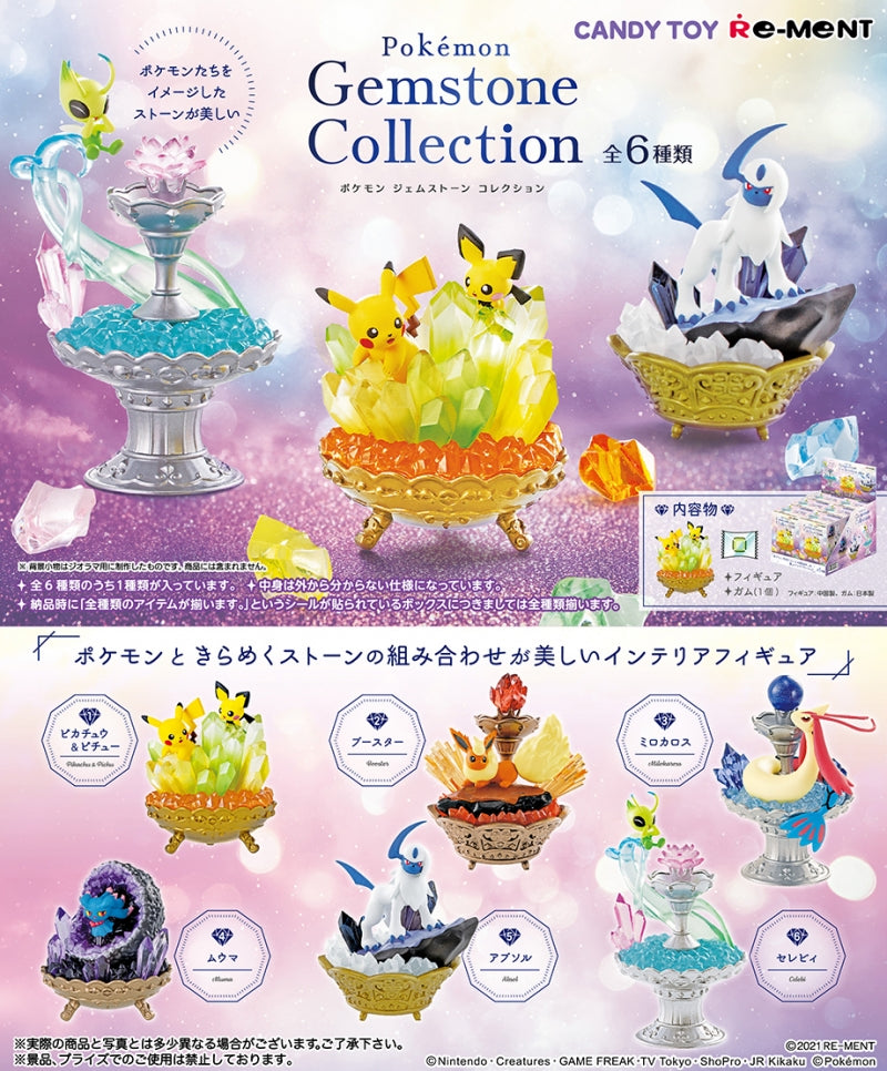 Gemstone Collection Pokemon Re-Ment (Open, Perfect Condition)