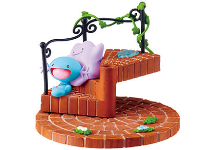 A town after the rain Connect them together for a cute Pokémon staircase Re-Ment (Open, Perfect Condition)