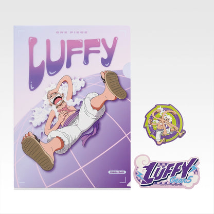 Clear File & Sticker Set Premio I Ichiban Kuji One Piece