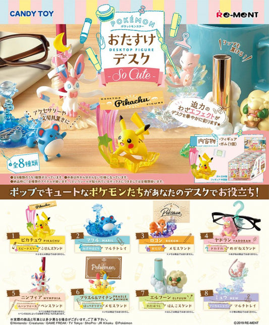 Helper Desk -so cute- Pokemon Re-Ment (Open, Perfect Condition)