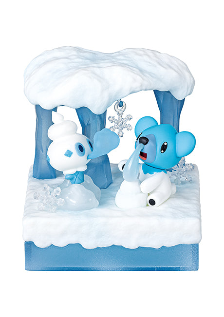 Pokémon World 3: The Frozen Snowfield Pokemon Re-Ment (Open, Perfect Condition)