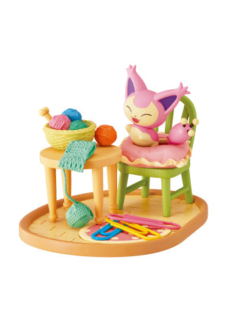 DesQ Relaxing Home! Pokemon Re-Ment (Open, Perfect Condition)
