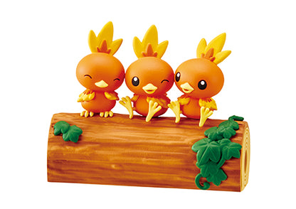 Line Up! Connect! The Friendly Tree 2 A Carefree Afternoon Pokemon Re-Ment (Open, Perfect Condition)