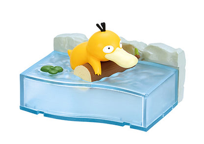 Relaxing Time Taking a Break by the River Pokemon Re-Ment (Open, Perfect Condition)