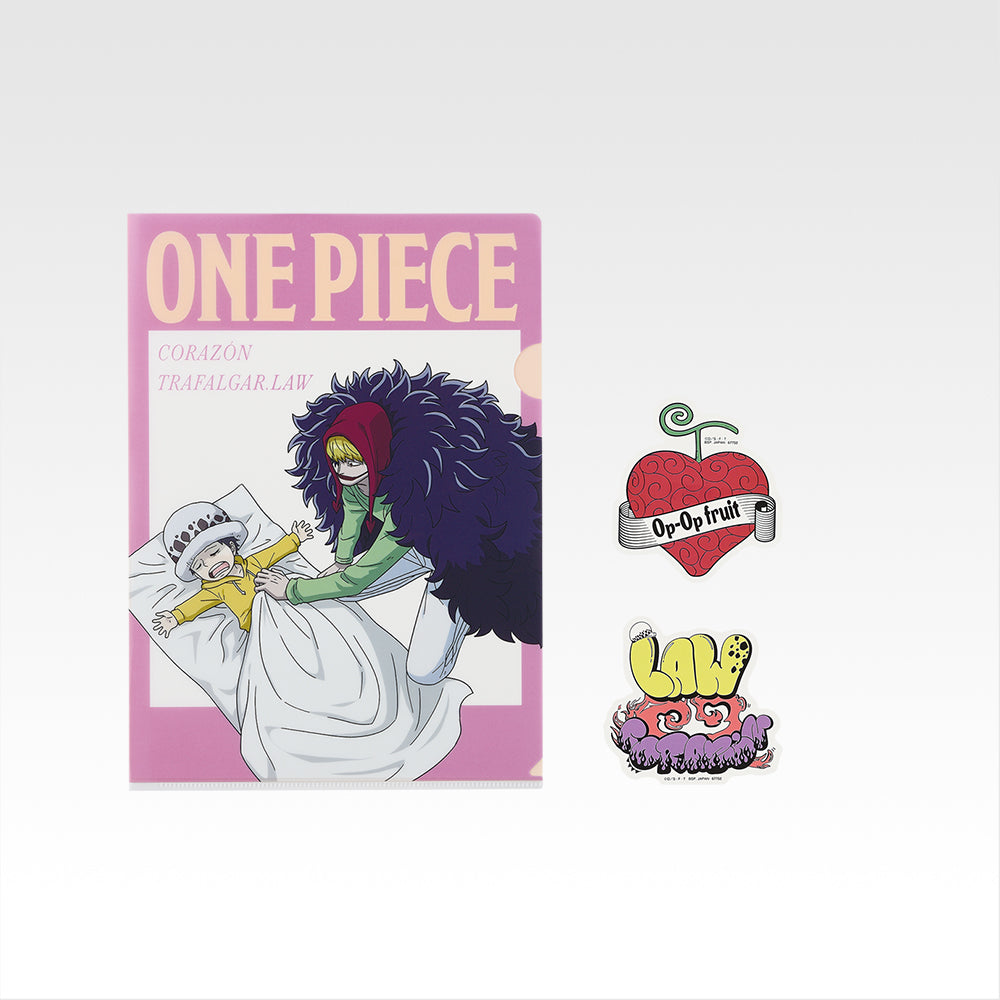 Clear File & Sticker premio J Ichiban Kuji One Piece
