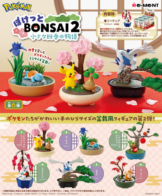Pokemon Pocket BONSAI 2: A Little Story of the Four Seasons Re-Ment