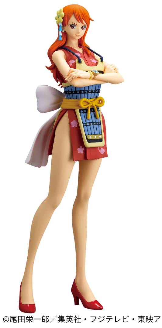 Nami WANOKUNI STYL Ⅱ RED GLITTER&GLAMOURS Banpresto