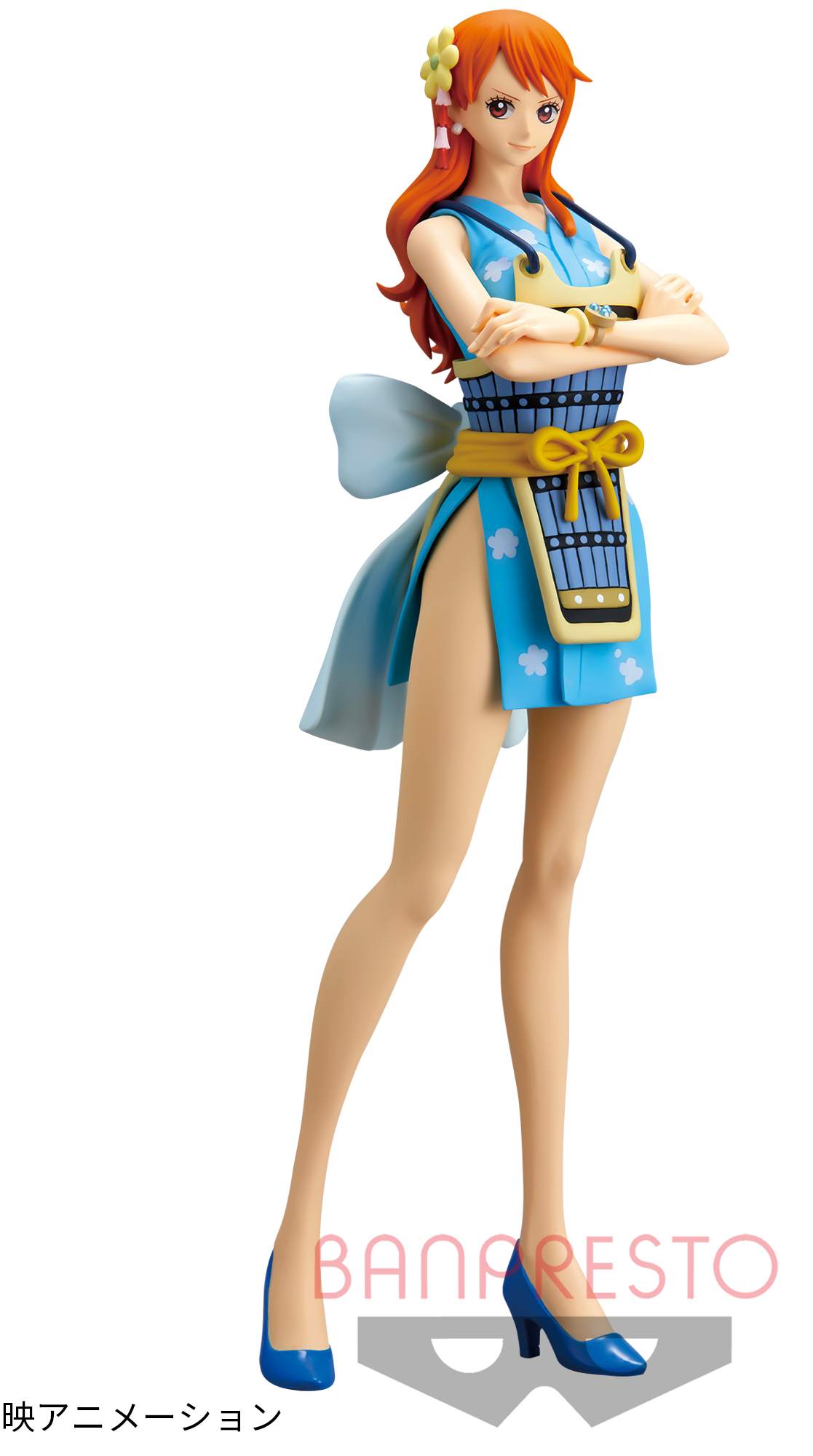 Nami WANOKUNI STYL Ⅱ BLUE GLITTER&GLAMOURS Banpresto