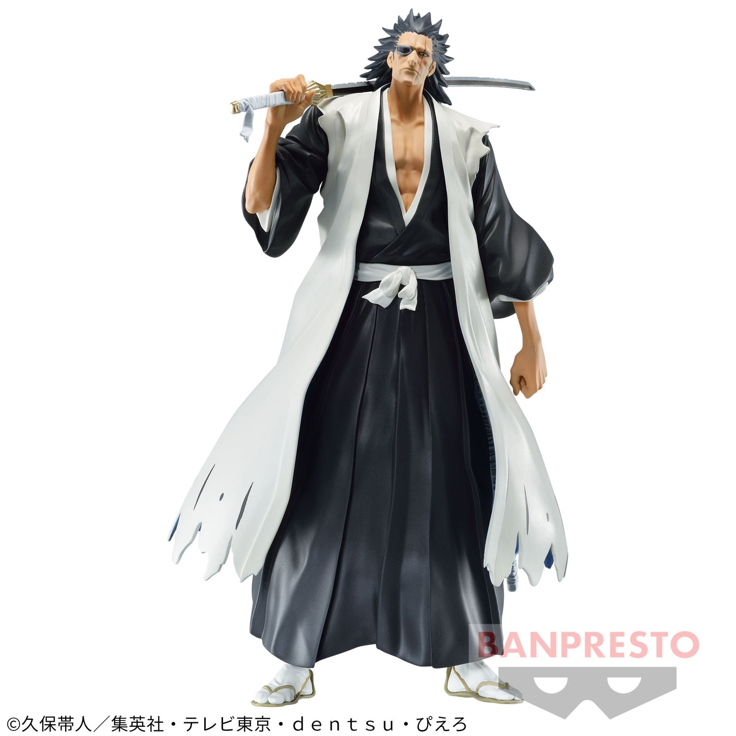 Kenpachi Zaraki SOLID AND SOULS BLEACH Banpresto