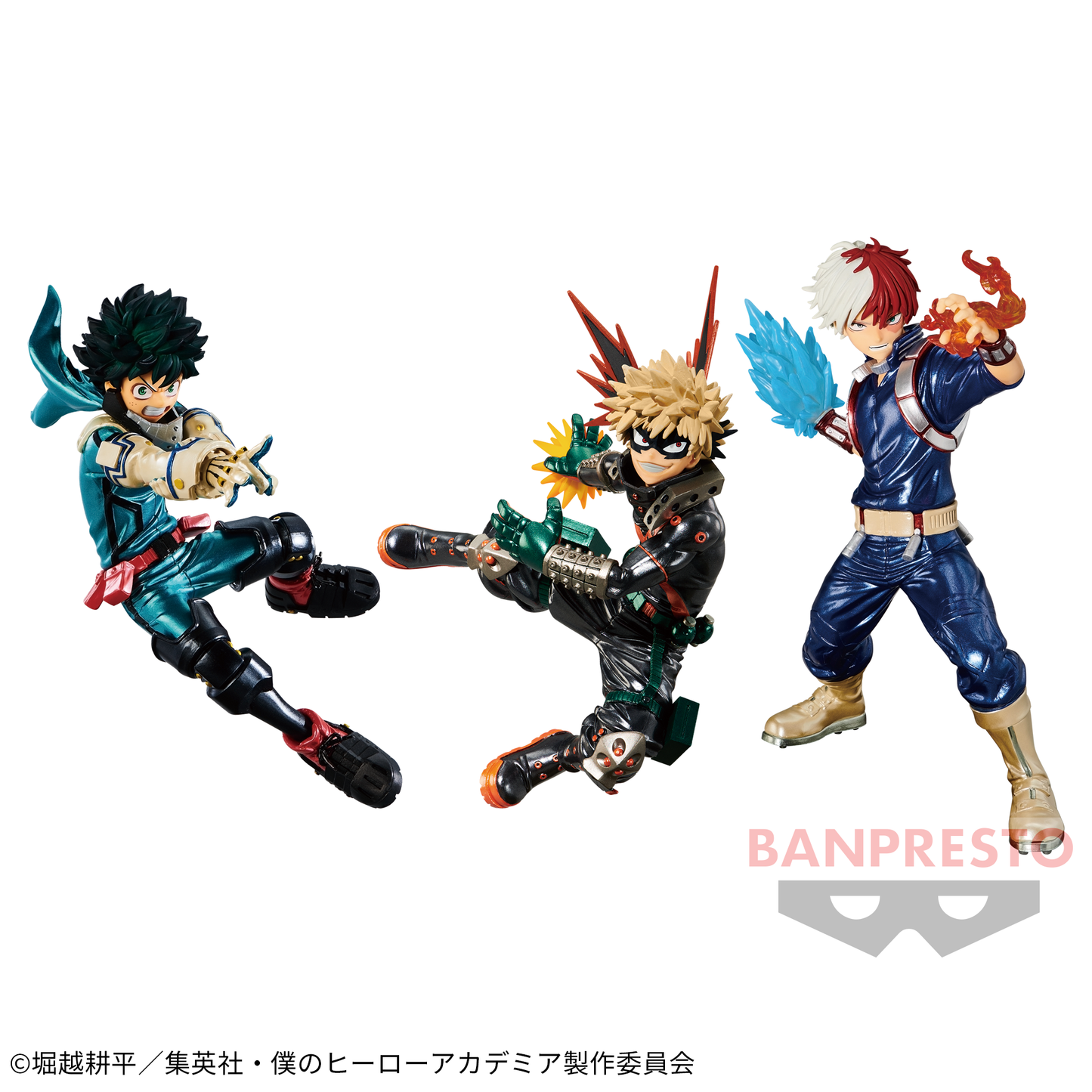 Bakugo & Todoroki & Midoriya THE AMAZING HEROES Special Banpresto My Hero Academia