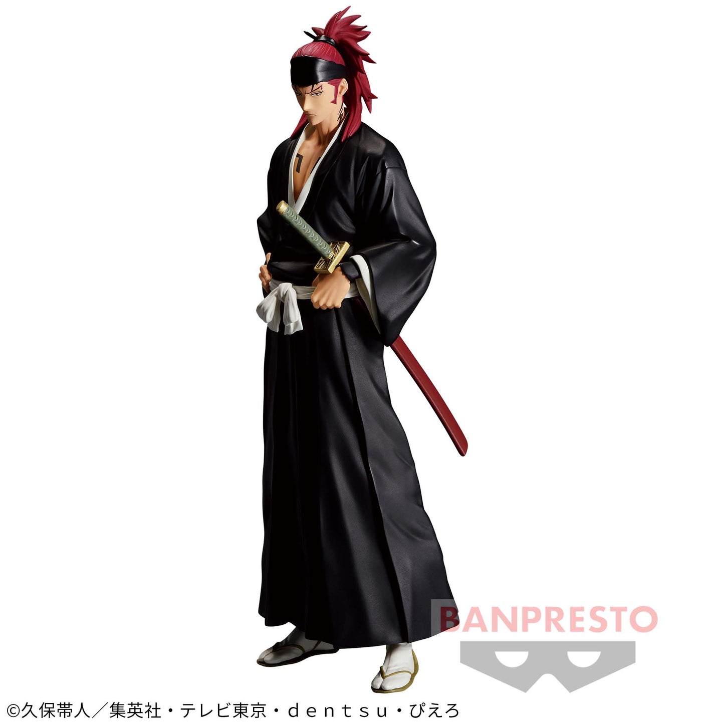 Renji Abarai SOLID AND SOULS BLEACH Banpresto