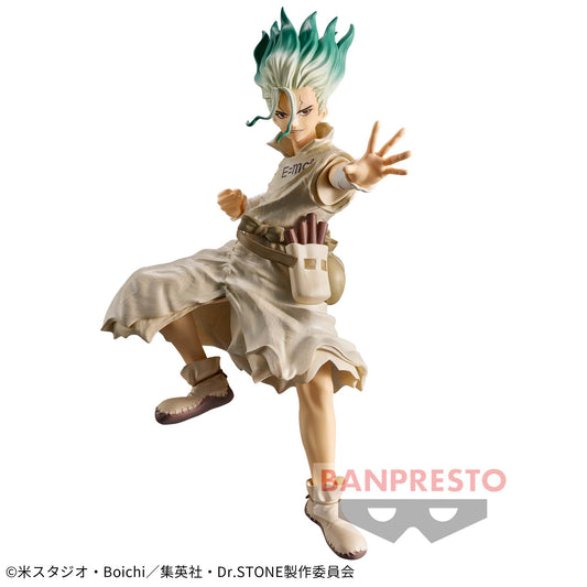 Senku Ishigami II Dr.STONE FIGURE of STONE WORLD - The Science of Sculpture Banpresto Dr.STONE