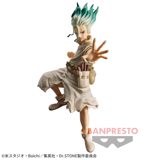 Senku Ishigami II Dr.STONE FIGURE of STONE WORLD - The Science of Sculpture Banpresto Dr.STONE
