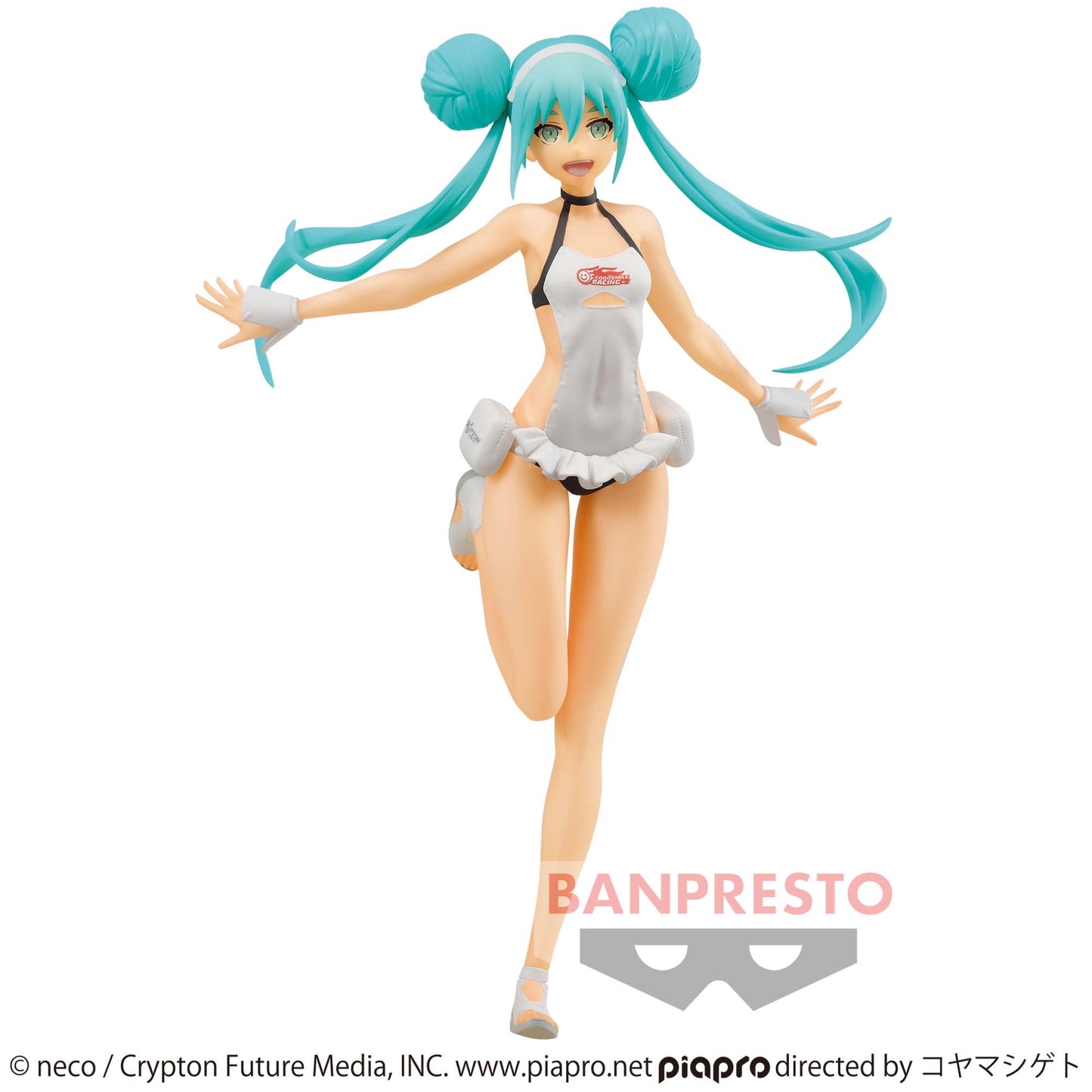 Hatsune Miku Racing Ver. Racing Miku 2022 Tropical Maid Ver. Banpresto Hatsune Miku